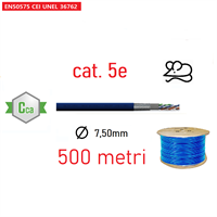 BNUU5EC-ARM CABLE UTP Cat5e 4x2 23AWG LSZH BLU  500m     Cca