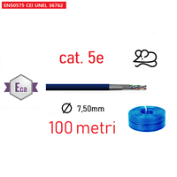 BNUU5EE-ARM CABLE UTP Cat5e 4x2 23AWG LSZH BLU  100m     Eca