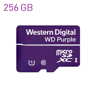 MICRO SD 256GB CL.10 SDXC WD PURPLE