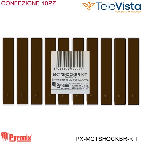contenitore marrone per MC1/SHOCK - 10 pz