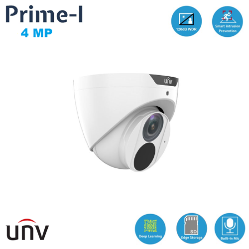 DOME IP 4MP, 2,8mm, COLORHUNTER S.I.P. DEEP LEARNING