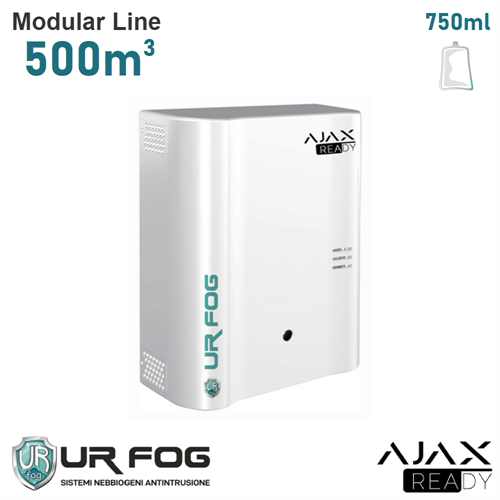 Modular 500m3 AJAX READY  Sacca fluido Modular 750ml inclusa