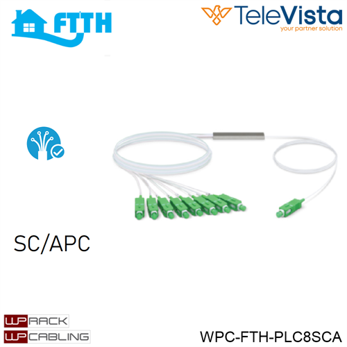 SPLITTER SC/APC 1 A 8 CONNETTORI