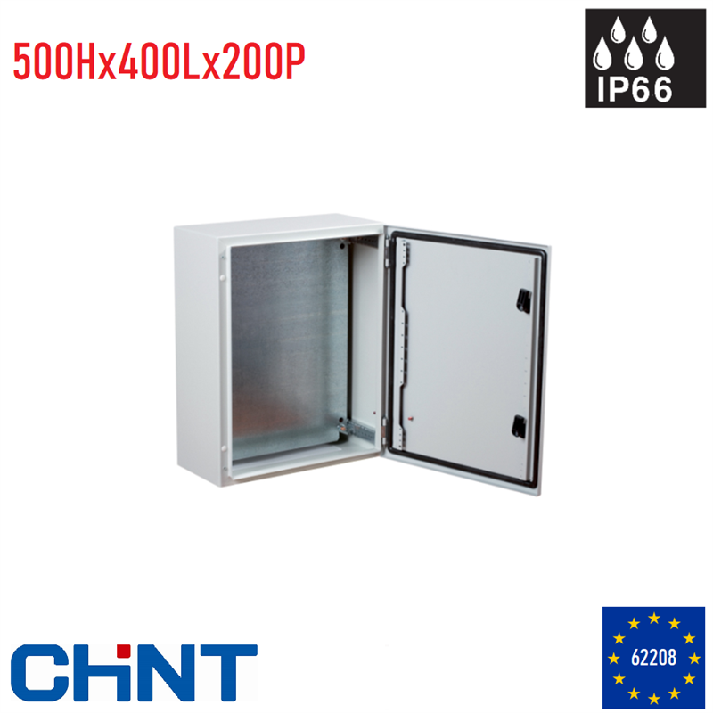 CMC-66-504020-Cassetta stagna+piastra 500Hx400Lx200P IP66