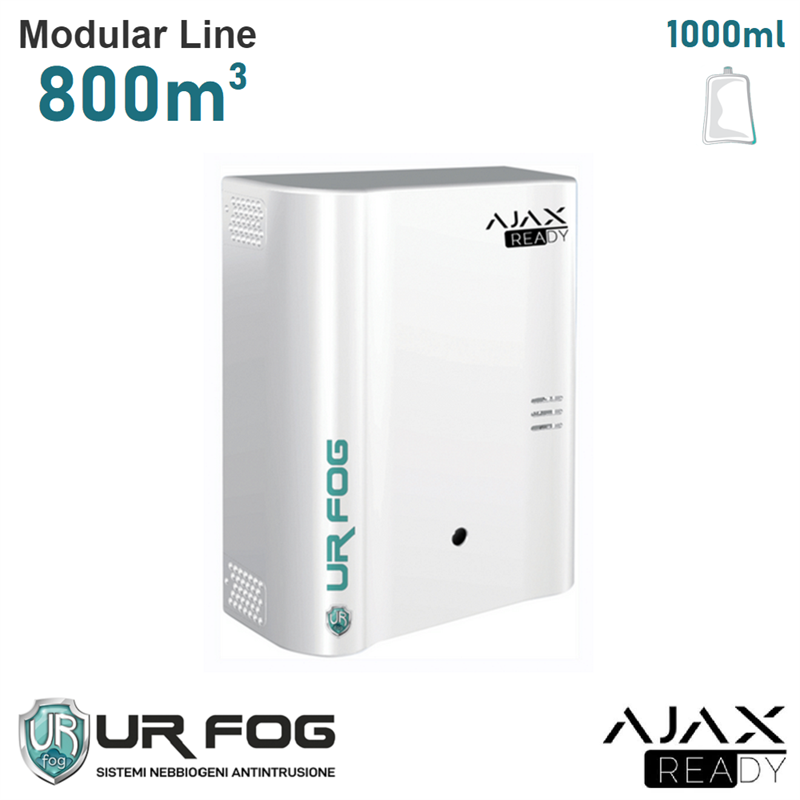 Modular 800m3 AJAX READY Sacca fluido Modular 1000ml inclusa